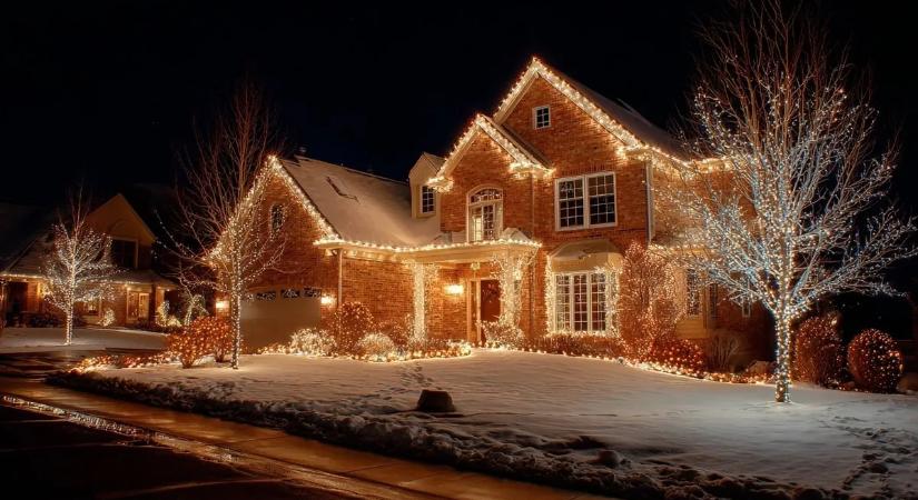 Így kerüljük el, hogy a karácsonyi fények áramütést okozzanak otthon