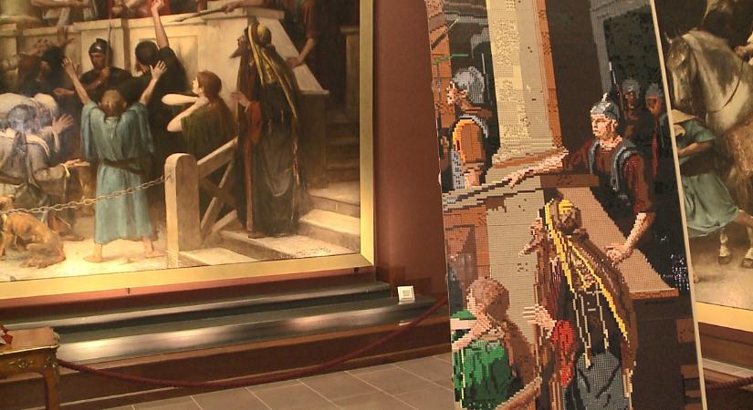 155 ezer LEGO kockából építik meg Munkácsy Mihály világhírű alkotását Debrecenben