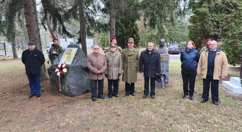 A tüzérekre emlékeztek Borbála nap alkalmából Győrben