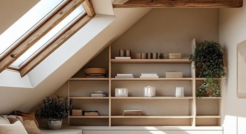 Inspiráló ötletek, ha gondot jelent a tetőtéri tárolás: szuper megoldásokat mutatunk!