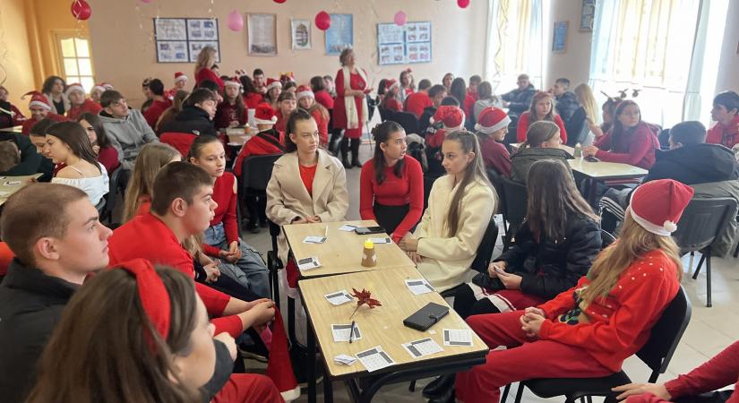 Vidám és élményekkel teli Mikulás-nap a Nagymuzsalyi Hunyadi János Líceumban