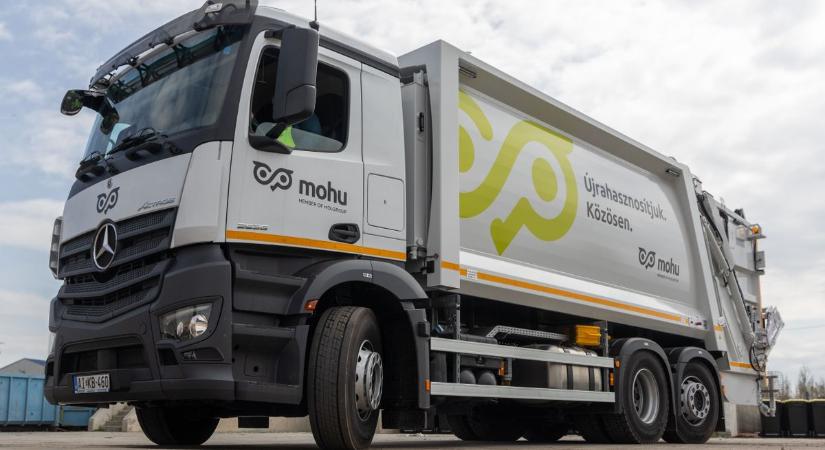 A szombati munkanapokon is jön a kukásautó Győrben