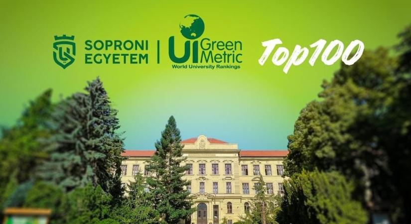 A Soproni Egyetem a világ TOP 100 Zöld egyeteme között