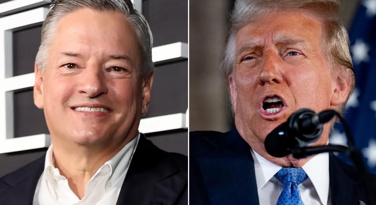 Sarandos találkozott Trumppal a Netflix-Warner Bros. üzlet előtt