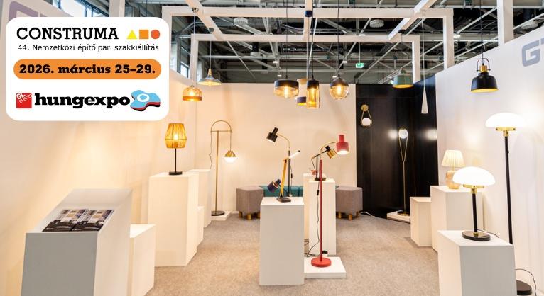 Közeleg az utolsó kedvezményes jelentkezési határidő a 2026-os CONSTRUMA kiállításra