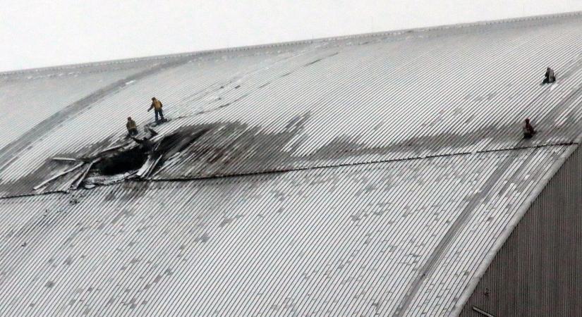 Meglékelte egy drón a csernobili szarkofágot, és ez most már hivatalosan is elég nagy baj