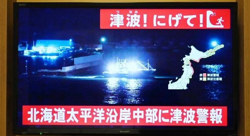 Brutális földrengés Ázsiában, cunamiriadó van érvényben