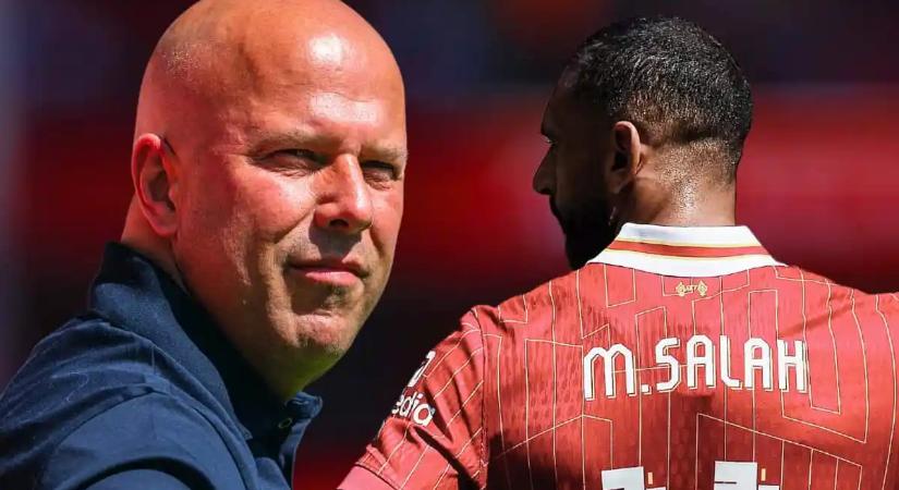 Arne Slot drasztikus döntést hozott Mohamed Szalah kapcsán