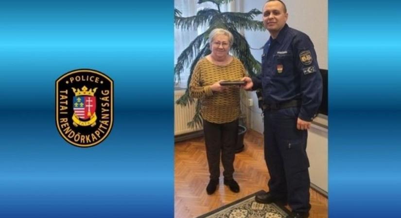 A rendőrök egy nap alatt elfogták a tatai áruház tolvaját, mindenét vissza kapta az áldozat