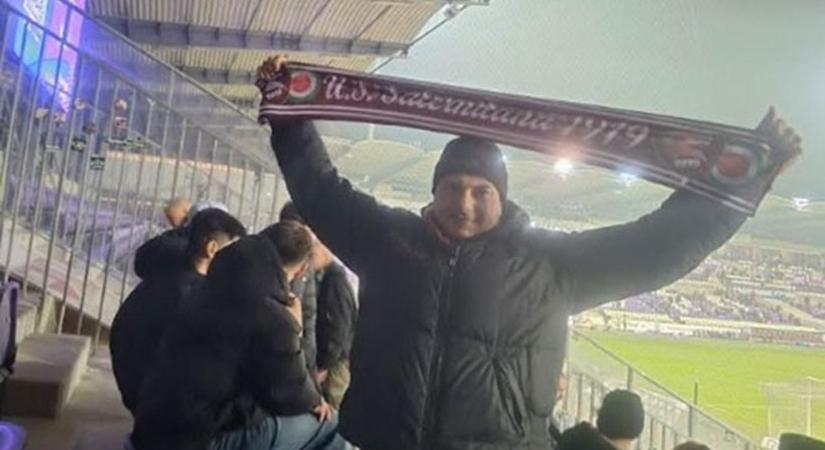 Egyenesen Nápoly mellől érkezett az az olasz drukker, aki a ZTE FC-nek szurkolt vasárnap