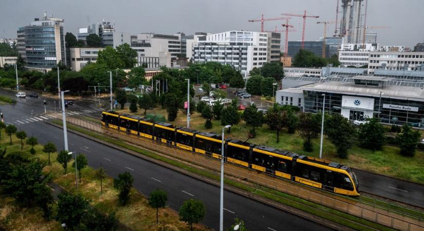 Kisiklott az 1-es villamos