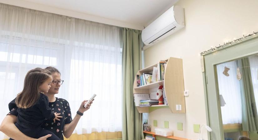 Nyáron már hűvös szobákban játszhatnak, alhatnak a kisgyerekek (galéria)