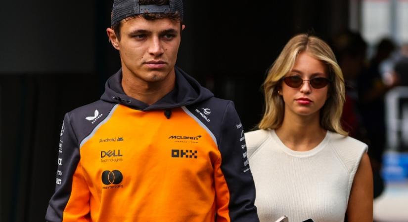 Ő Lando Norris gyönyörű barátnője: az F1 újdonsült világbajnoka meseszép nőt szeret