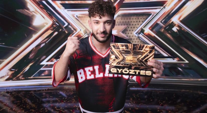 Az X-Faktor győztes Belano nem családjával ünnepli győzelmét