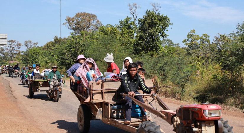Légicsapásokat mért Thaiföld kambodzsai katonai célpontokra, miután kiújultak a harcok a két ország határán