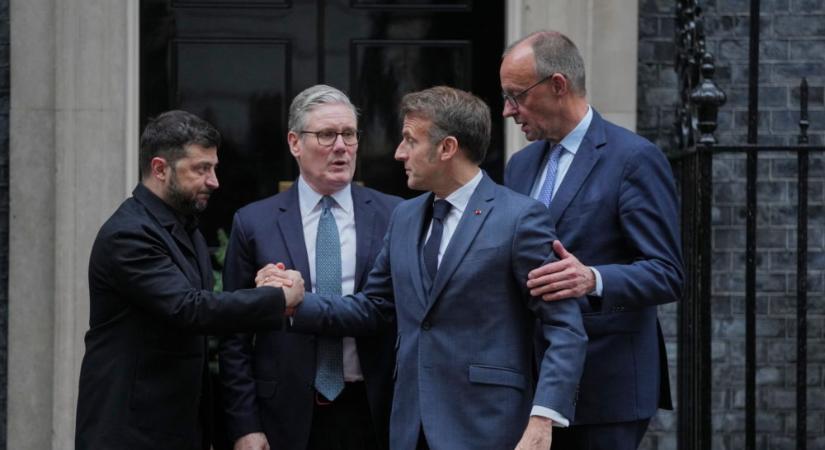 Brit-ukrán-német-francia csúcstalálkozót tartottak Londonban