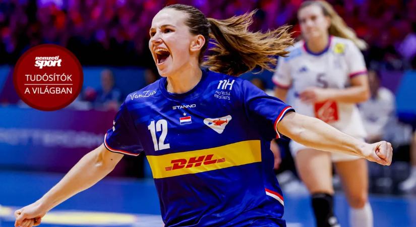 Kikaptak a címvédő franciák, a hollandokkal találkozunk a női kézi-vb negyeddöntőjében