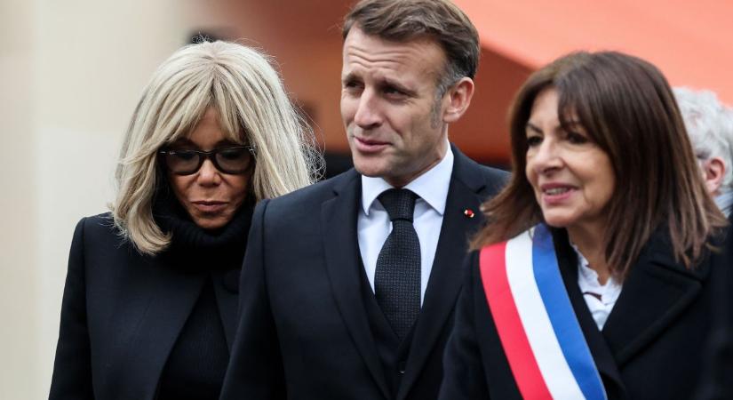 Macron felesége „mocskos ribancoknak” nevezte a feminista aktivistákat, akik megszakítottak egy előadást