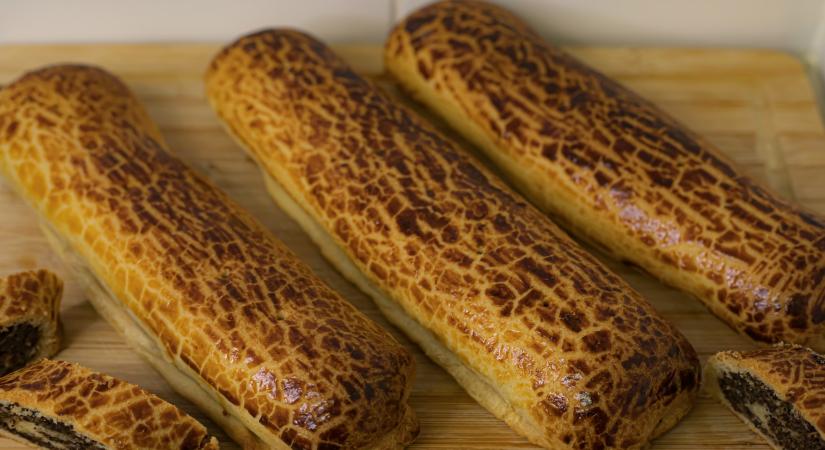 Na, ilyen mákos bejglit sem ettünk még!