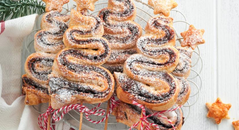 Mesés karácsonyfasüti leveles tésztából: gyors és látványos ötlet