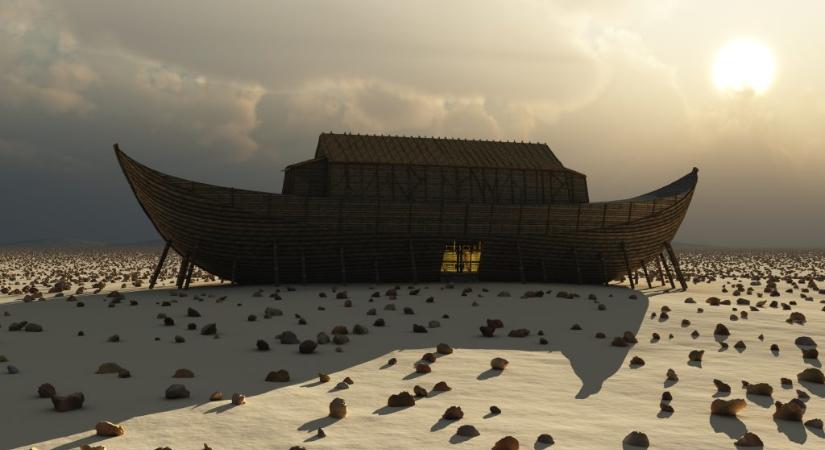 Megépíti a bárkáját, mert Isten azt üzente neki, karácsonykor jön az özönvíz