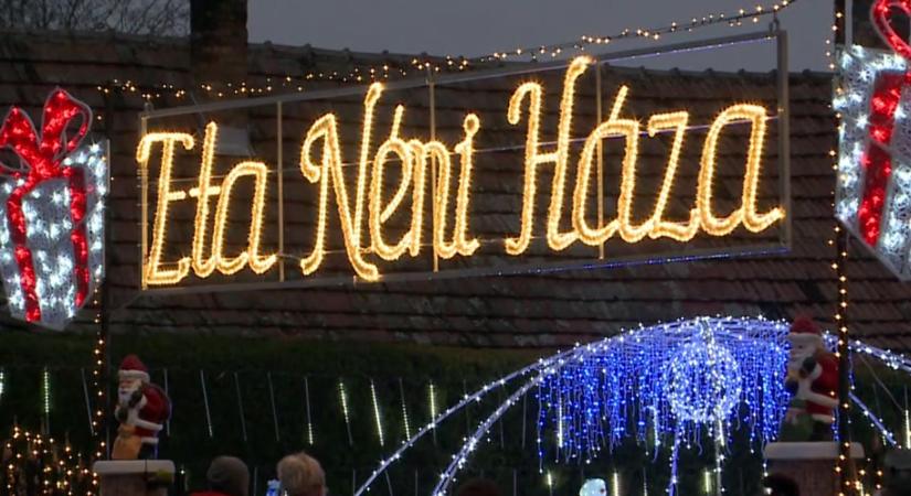 Családi tragédia miatt idén sem gyúlnak ki a fények Eta néni házán
