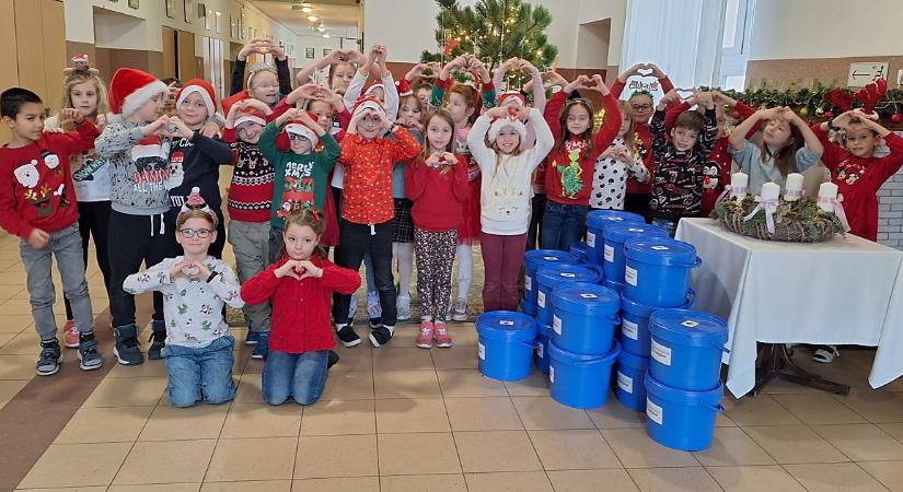 Több jótékonysági kezdeményezéshez csatlakozott ez a debreceni iskola