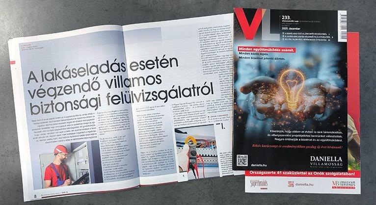 Decemberben kiemelt téma a villamos biztonsági felülvizsgálat