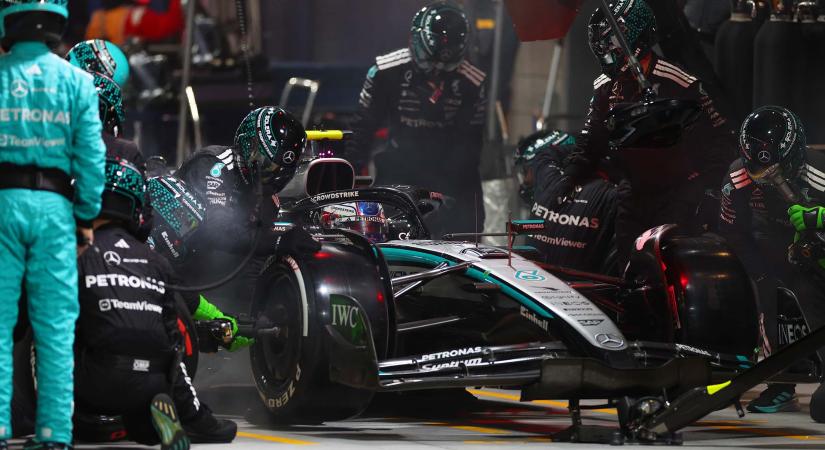 Állítható első szárnyat tesztel a Mercedes Abu Dhabiban