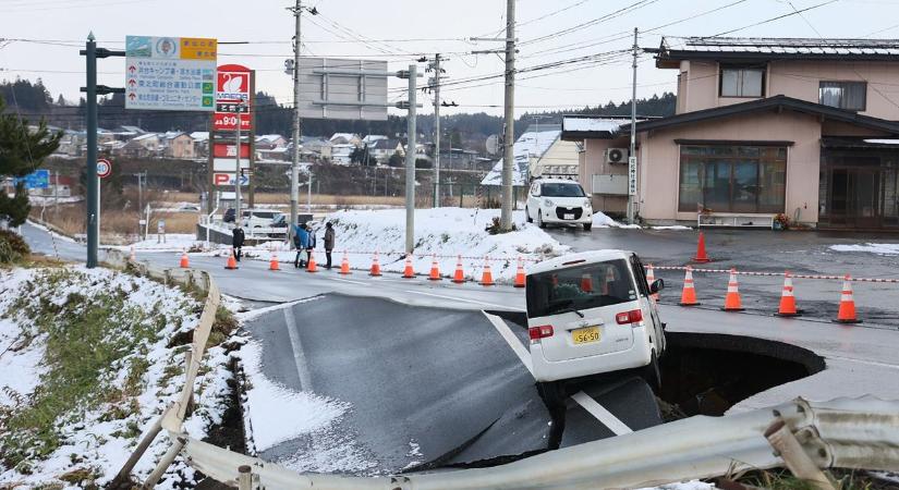 Rémisztő földrengés Japánban: cunamiriadó, rengeteg sérült, evakuálások