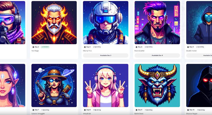 A Sony AI-val generált adventi kalendáriumot készített