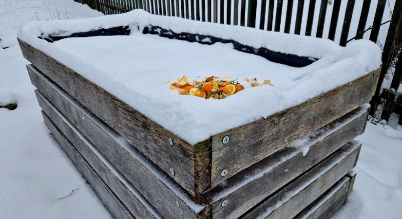 A komposzt téli hibái – amitől „megfagy” a folyamat