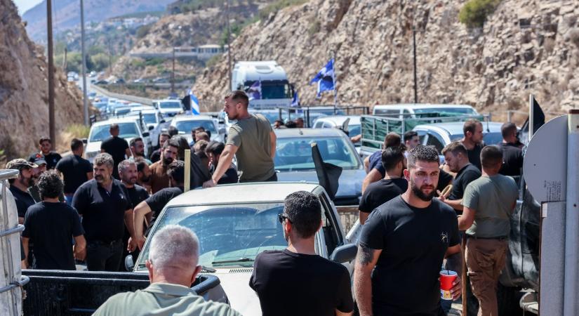 Folytatódnak a gazdatüntetések Görögörszágban: Krétán összecsaptak a rendőrökkel