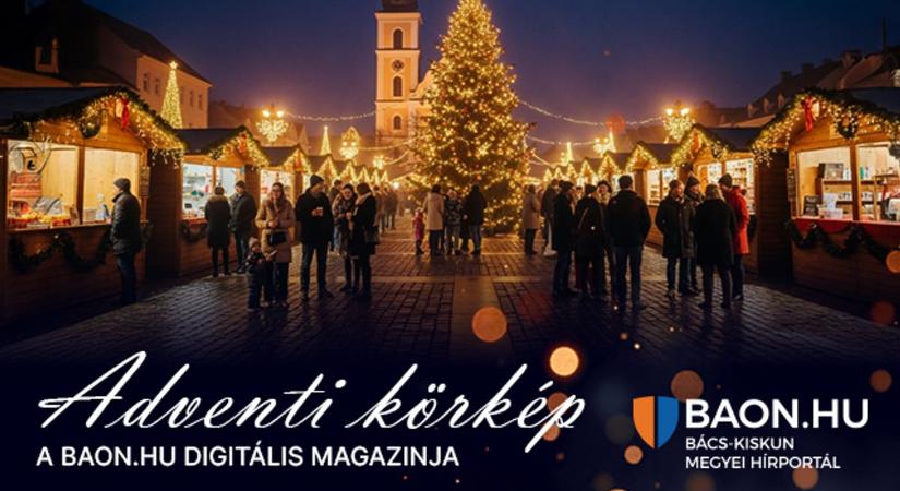 Helyi fények és békés hangolódás: Megérkezett az Adventi Körkép Digitális Magazin!