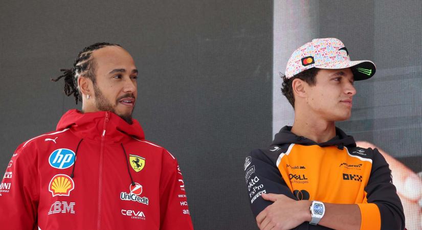 Hamilton elárulta, milyen tanácsot adott Norrisnak a vb-döntő előtt