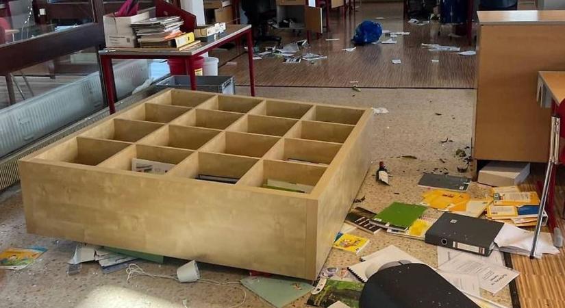 Vandalizmus Burgenlandban: tinédzserek törtek be egy középiskolába