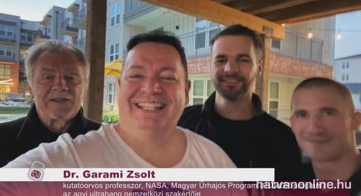 Dr. Garami Zsolt, a NASA kutatóorvosa 