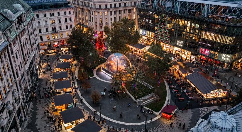 Európa legjobbja lett a budapesti karácsonyi vásár