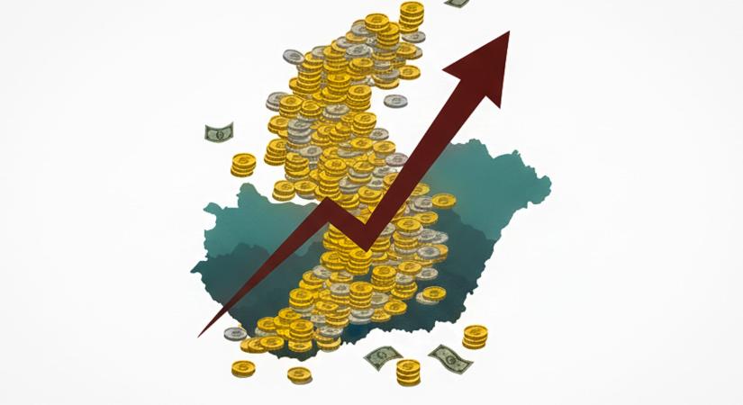 Rekordsebességgel nő a lakossági adósság