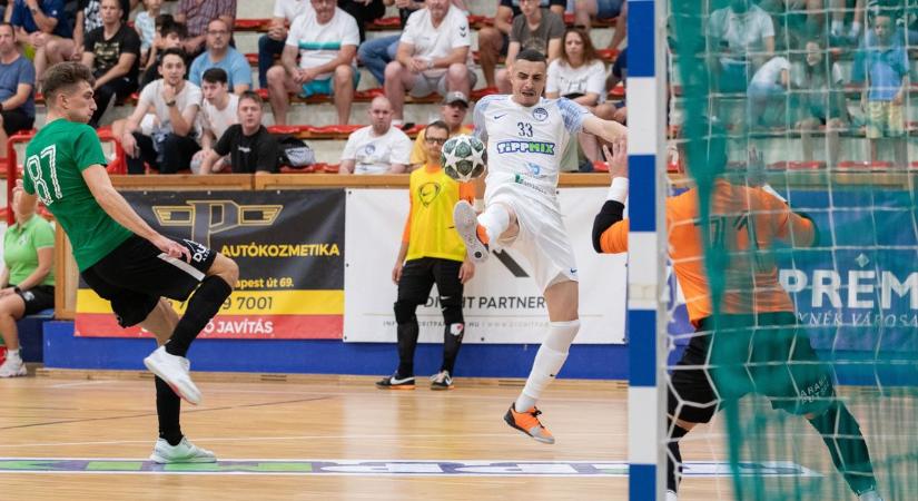 Tizenegy gólos meccset játszottak a veszprémi futsalosok