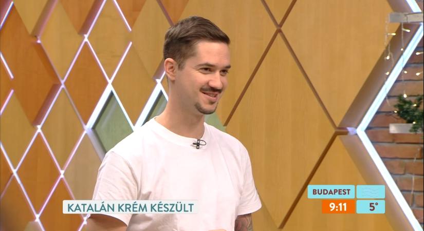 Katalán krém karácsonyra: Farkas Richárd mutatja a tökéletes ünnepi desszertet