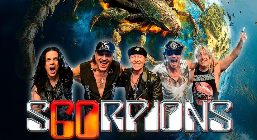 Budapesten és Pozsonyban is ünnepel a 60 éves Scorpions