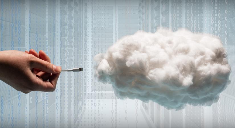 Elsősorban a felhőbe mentünk, ha egyáltalán