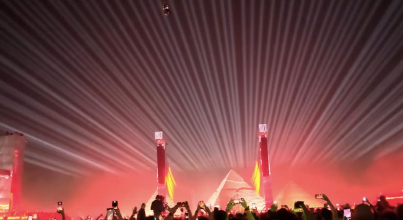 Világsztár DJ ad gigantikus koncertet decemberben a gízai piramisoknál