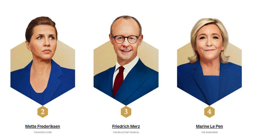 A Politico közzétette Európa 28 legbefolyásosabb személyiségének rangsorát