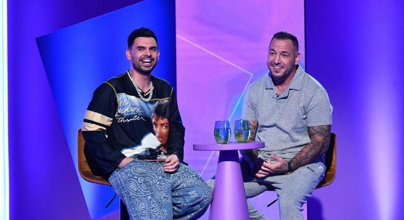 Curtis és Horváth Tamás együtt a stúdióban