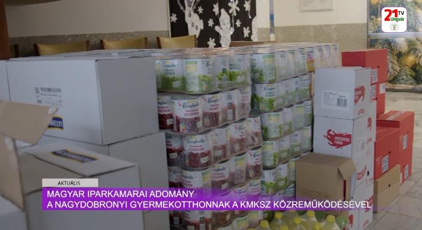 Aktuális (2025.12.09) - Magyarországi iparkamarai adomány a nagydobronyi gyermekotthonnak a KMKSZ közreműködésével (videó)