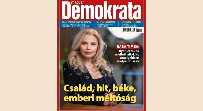 Család, hit, béke, emberi méltóság
