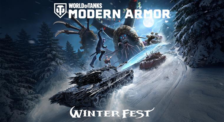 Játéktankok és háború a Krampusz ellen - elindult a World of Tanks Modern Armor téli ünnepsége