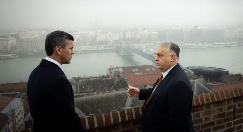 Orbán Viktor a paraguayi elnököt fogadta hivatalában